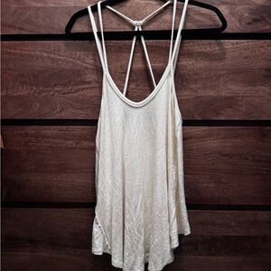 We The Free Cream Strappy Camisole